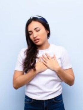 a sad heart broken girl