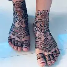 Henna Designs On Feet