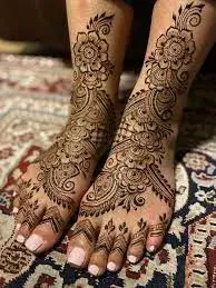 Henna Designs On Feet