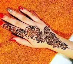 Vine Mehndi Design