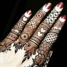 Finger Mehndi Design